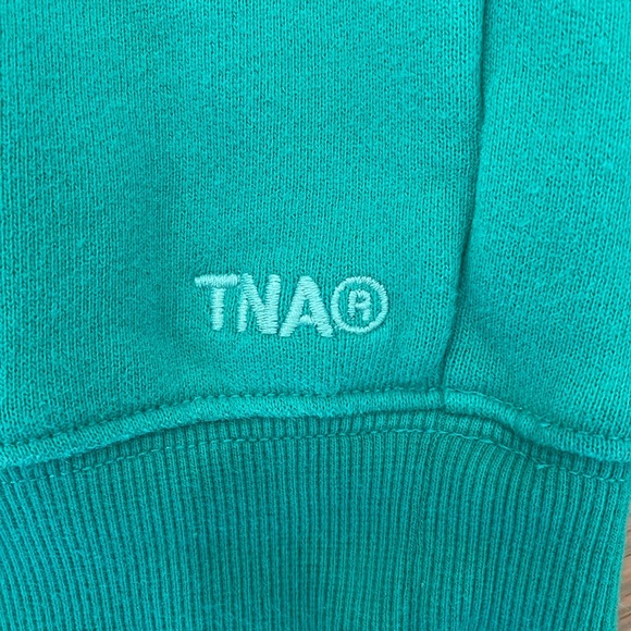 Aritzia Green TNA Sweatfleece Cozy Fleece - Picture 2 of 4